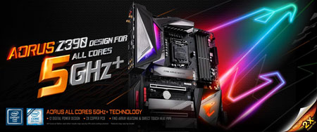 GIGABYTE Z390 AORUS Gaming Motherboards Are Ready To Dominate