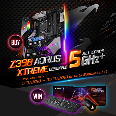 AORUS Z390 XTREME Special promotion!(Malaysia)